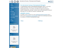 Tablet Screenshot of developmental-biology.org